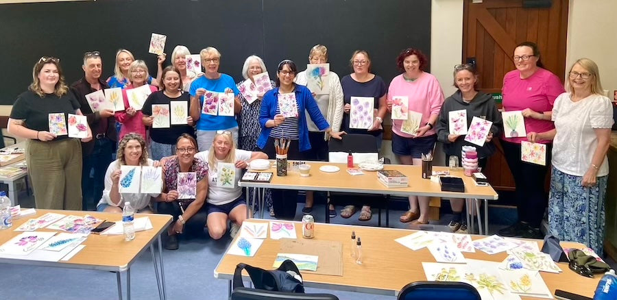 Floral Watercolour Workshop Autumn - Sept 26th 10-3pm
