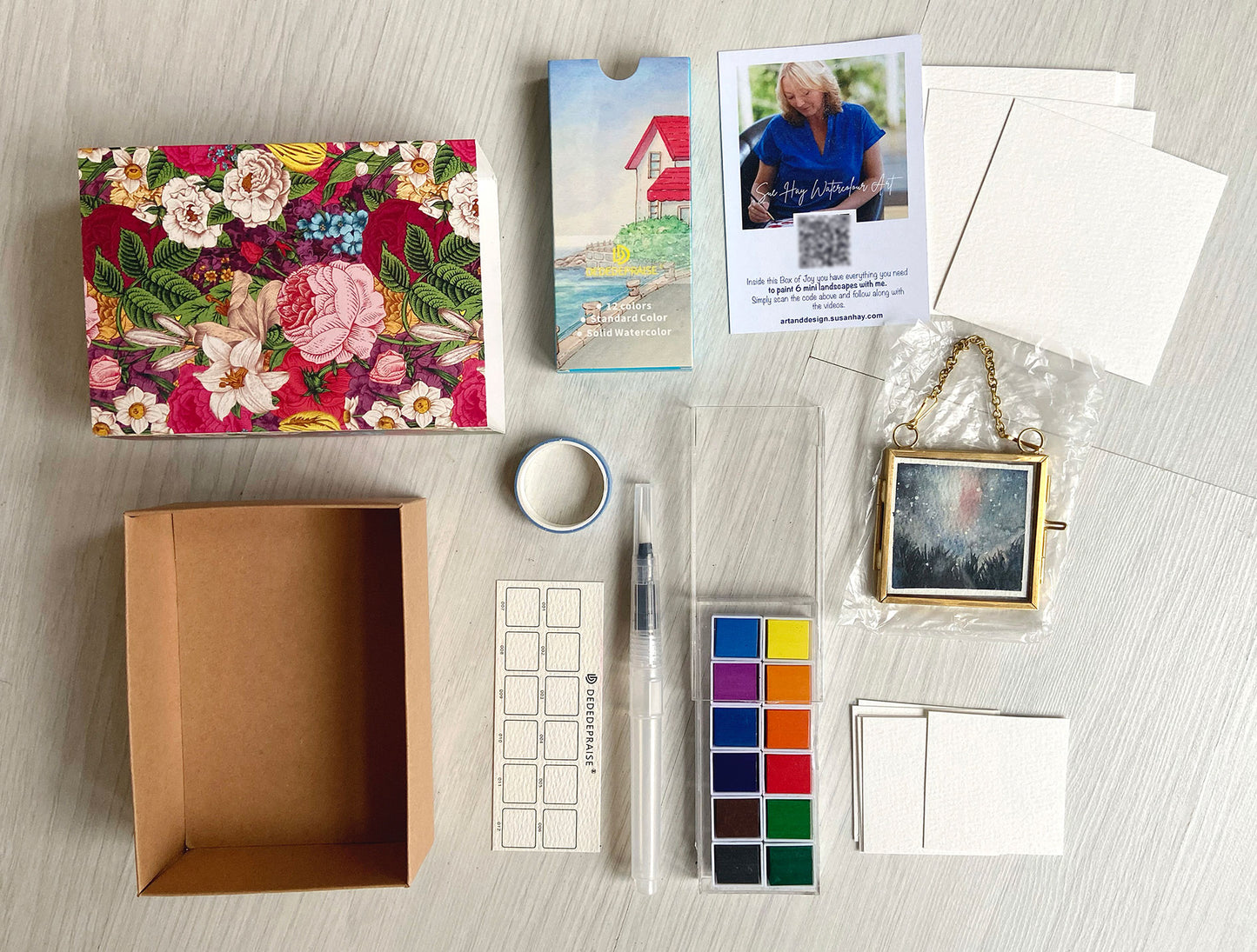 Floral Watercolour Workshop Summer - 4th July