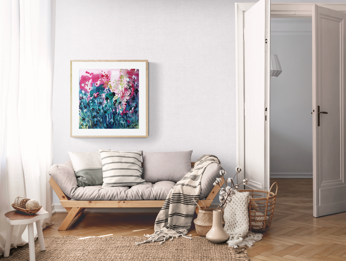 Pink Confusion Watercolour - Limited Edition Print