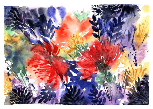 Floral Watercolour Workshop Autumn - Date TBC