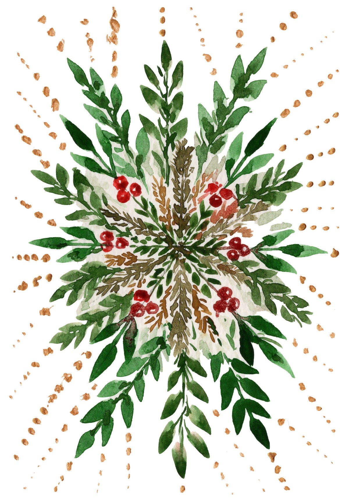 Christmas Watercolour Workshop - Dec 5th